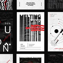 Colección posters tipográficos . Graphic Design project by Miriam Espacio - 06.20.2019