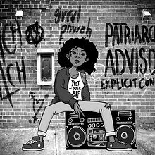 Ghetto Witches. Fine Arts, Design, and Traditional illustration project by Sergio González Pardo - 06.20.2019