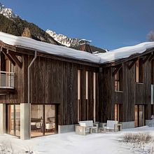 Vivienda privada en Chamonix (Alpes franceses) para Haag&Baquet architectes. Un proyecto de 3D, Arquitectura, Arquitectura digital, Arquitectura interior e Infografía de AlexRuiz ArchitectureandVisualization - 21.06.2019