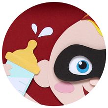 Eres increíble. Un proyecto de Ilustración tradicional y Papercraft de Aida Alonso - 21.06.2019