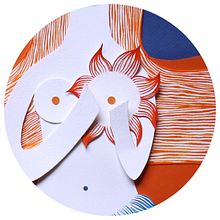 Sara, la sirena. Un proyecto de Ilustración tradicional y Papercraft de Aida Alonso - 21.06.2019