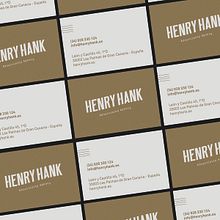 Henry Hank Advertising Agency. Een project van  Art direction, Grafisch ontwerp y Fotografie van Jennifer Vega - 21.06.2019