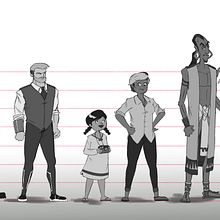 Proyecto del curso: Introducción al diseño de personajes para animación y videojuegos. Animation, 2D Animation, Comic, Concept Art, Character Design, and Traditional illustration project by Daniel Godínez - 06.21.2019