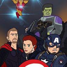 Marvel - Fan Art. Un proyecto de Ilustración tradicional e Ilustración digital de Ferran Ortiz Torres - 24.06.2019