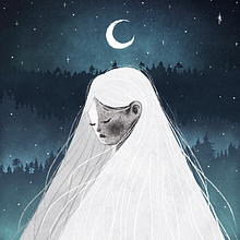 Solsticio de Invierno. Traditional illustration project by Valeria Araya - 06.24.2019
