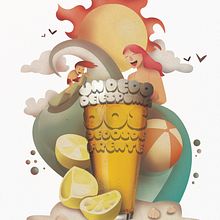 Mi Proyecto del curso: Ilustración exprés con Illustrator y Photoshop. Collage, Poster Design, Graphic Design, Traditional illustration, Digital Illustration, T, and pograph project by Sofía Gregorio - 06.24.2019