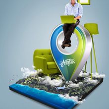 Ilustraciones para empresa de servicios de internet.. Digital Illustration project by Paco Martos - 06.25.2019