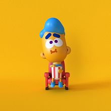Andreé - Web 2.0. 3D, 3D Animation, Character Animation, Character Design, 3D Character Design, 3D Modeling, and Motion Graphics project by Andreé Chujutally Mejía - 06.25.2019