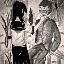 Mi Proyecto del curso: Introducción a la ilustración con tinta china. Traditional illustration project by Michelle Aline - 06.26.2019