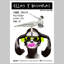Carteles Sala El sol  Madrid 2015. Un projet de Conception d'affiches de Eloisa Moreno Flores - 30.06.2019