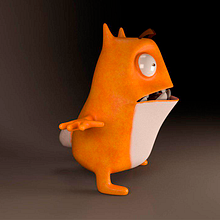 PERSONAJE 3D. Een project van 3D,  Concept art, 3D-karakterontwerp y  3D-modellering van Cristina Pelayo Álvarez - 30.06.2019