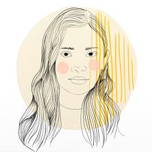 Autoretrato rotoscopia. Un progetto di Animazione di María Camila Cogollo - 29.08.2019