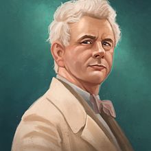 Good Omens - Aziraphale. Projekt z dziedziny Portret, R, sunek realist i czn użytkownika Rubén Megido - 01.07.2019