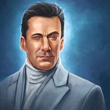 Good Omens - Gabriel. Projekt z dziedziny  R, sunek art, st, czn i Portret użytkownika Rubén Megido - 01.07.2019