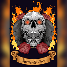 Memento Mori . Graphic Design, Digital Illustration, and Vector Illustration project by Alba Pérez - 07.01.2019