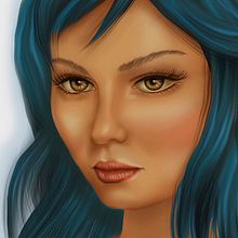 Retrato Digital. Un projet de Animation 2D, Beaux Arts, Art conceptuel, Dessin de portrait, Conception de personnages et Illustration numérique de Alex García García - 02.07.2019