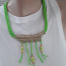 Mi Proyecto del curso: Introducción a la joyería textil artesanal. Arts, and Crafts project by Michelle Nieves - 07.02.2019