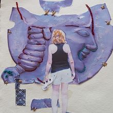 Mi Proyecto del curso: Técnicas de bordado experimental sobre papel. Embroider project by Loles Macau - 08.22.2019