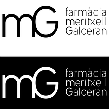 Disseny nova imatge Farmàcia Meritxell Galceran. Creació d'una marca simple però singular i tipogràfica. . Un proyecto de Diseño de carteles, Diseño de logotipos, Diseño editorial y Diseño Web de Georgina Coma - 03.07.2019