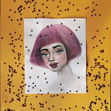 Tecnícas meszcladas . Drawing, and Watercolor Painting project by vintageblue29 - 07.22.2018