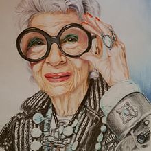 Retrato realista lápiz color.  projeto de Lourdes Cabo - 04.07.2019