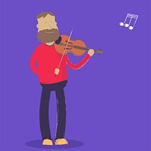 Y que siga la música! :). Character Animation project by Sol Cobas - 07.04.2019
