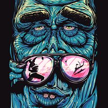 Monster Man Summer by MeFO. Un proyecto de Cómic, Dibujo, Diseño, Ilustración tradicional e Ilustración digital de Miguel Francisco Offidani - 04.07.2019