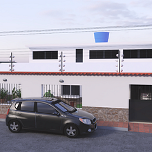 Render Casa Borburata. 3D, Architecture, Digital Architecture, Interior Architecture, Interior Design, Furniture Design, and Making project by Moises Mistretta Gonzalez - 07.04.2019