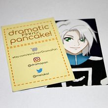 Tarjetas de Visita - Dramatic Pancake. Graphic Design project by Evan Manzano - 03.23.2019