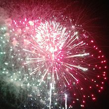 Fuegos artificiales. Mobile Photograph project by Dj Nirvana - 07.05.2019