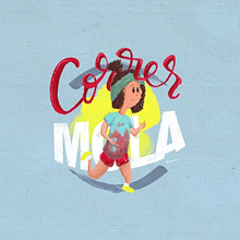 Correr Mola / Marathonman. Drawing, Design, and Graphic Design project by Ahmed Manriquez - 01.09.2019