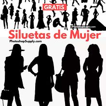 Siluetas de Mujer. Graphic Design project by emilio_juan - 07.06.2019