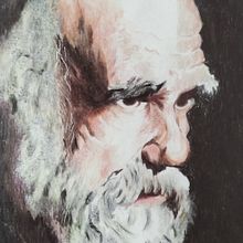 Dibujo realista de Darwin. Un proyecto de Dibujo realista de Mónica Patricia Clavijo Zárate - 06.07.2019