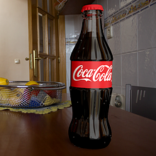 Integracion de botella refrescante. Un proyecto de 3D, Postproducción audiovisual y VFX de Juan Cubero Armendariz - 06.07.2019