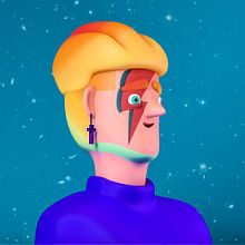 Lets Dace ( ILUSTRACION 3D PERSONAJE). Un proyecto de 3D, Diseño de juguetes, Diseño de personajes 3D, Ilustración tradicional y Modelado 3D de Eva Segen - 07.07.2019