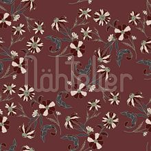 Proyecto del curso Motivos para repetir: Floral Kiss by @nahtelier. Design, Fashion Design, Product Design, Costume Design, Graphic Design, Printing, Traditional illustration, and Pattern Design project by Natalí Uribe C. - 07.08.2019