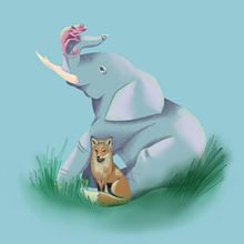 Mi Proyecto del curso: Ilustración digital con lápices de colores. Traditional illustration, Digital Illustration, and Children's Illustration project by Delia Sesma Galipienzo - 07.08.2019