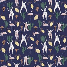 Pattern from 60's. Traditional illustration, and Digital Illustration project by Filipa Viana - 07.08.2019