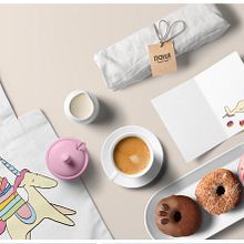 Kids cafe (Rusia). Br, ing & Identit project by Lena V - 07.13.2016