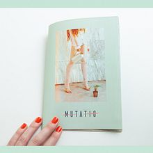 Editorial y Fanzine Mutatio.. Design, Editorial Design, and Photograph project by Nica Yami - 07.09.2019