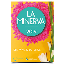 Festa Major La Minerva 2019. Un proyecto de Diseño de logotipos, Diseño gráfico y Diseño Web de Georgina Coma - 09.07.2019