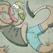 Mi Proyecto del curso: Ilustración de personajes con estilo. Projekt z dziedziny Trad, c i jna ilustracja użytkownika Jaume Llistar - 11.07.2019