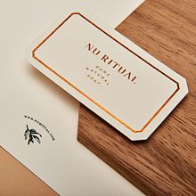 Nu Ritual. Projekt z dziedziny Br, ing i ident, fikacja wizualna,  Manager art, st, czn, Trad, c i jna ilustracja użytkownika Menta Branding - 06.07.2017