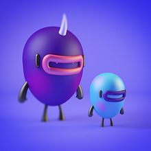 maskota y totem. Un projet de 3D de Alejandro Garrido Gavilán - 09.07.2019