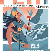 Illustrations for the magazine Petit Sapiens. Traditional illustration project by Albert Pinilla Ilustrador - 07.09.2019