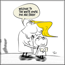 Welcome to the White House. Comic project by federico - 07.10.2019