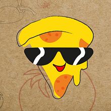 Pizzeria Tuanis. Een project van  Ontwerp y Digitale illustratie van Yira Ramírez Pérez - 11.07.2019