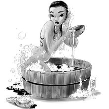 El Baño. Un progetto di Fumetto, Arte concettuale e Character design di Josep Giró - 11.07.2019