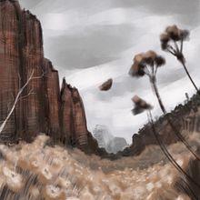 Mi Proyecto del curso: Pinceles y pixeles: introducción a la pintura digital en Photoshop. Concept Art project by Teresa Hernández - 07.26.2019