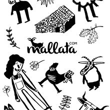 Ilustración para la revista digital Mallata. Traditional illustration, and Digital Illustration project by Pilar Serrano - 05.08.2019